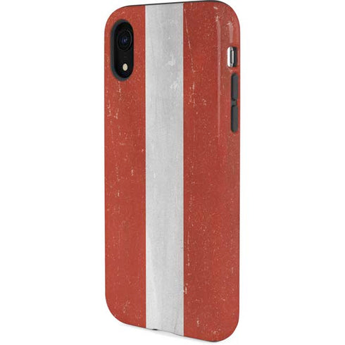 Latvia Flag Distressed iPhone XR Pro Case